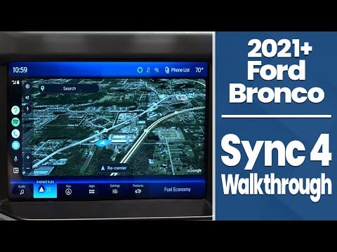 Ford Sync 4 Walkthrough and Tutorial Infotainment