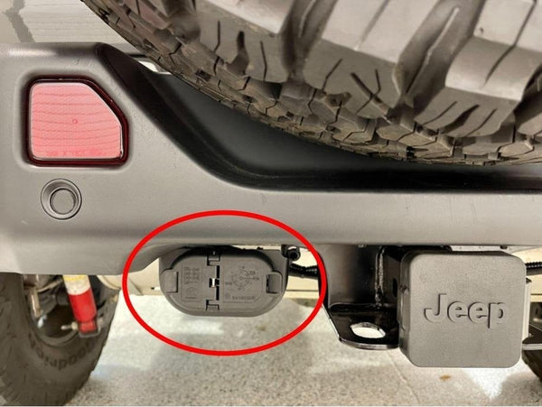 2018-2026 Jeep Wrangler JL Factory OEM Trailer Tow Wiring Upgrade