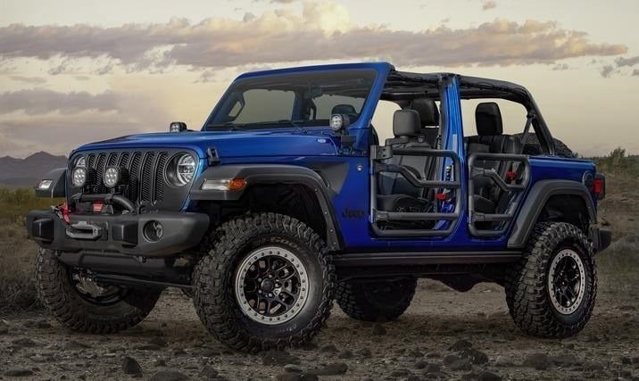Jeep Wrangler JPP 20 on Display at Chicago Auto Show