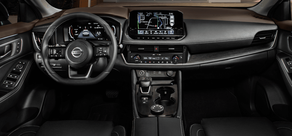 2021 Nissan Rogue Interior view