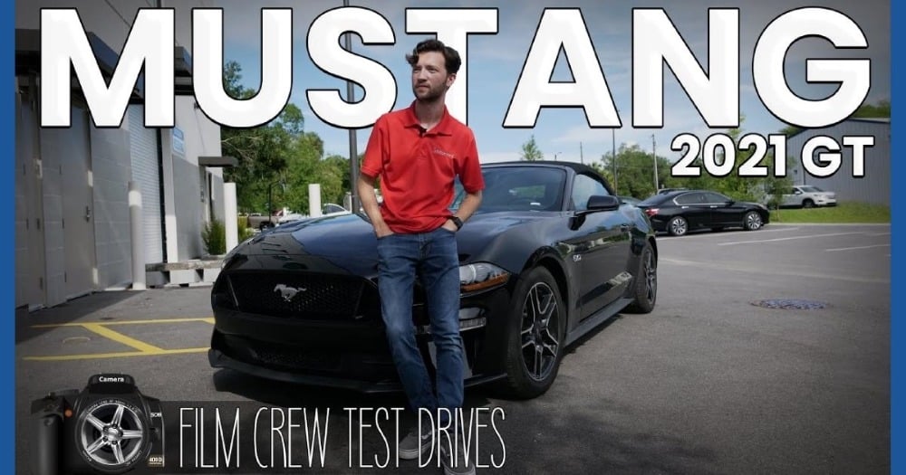 VLOG - Film Crew Test Drives: 2021 Ford Mustang GT
