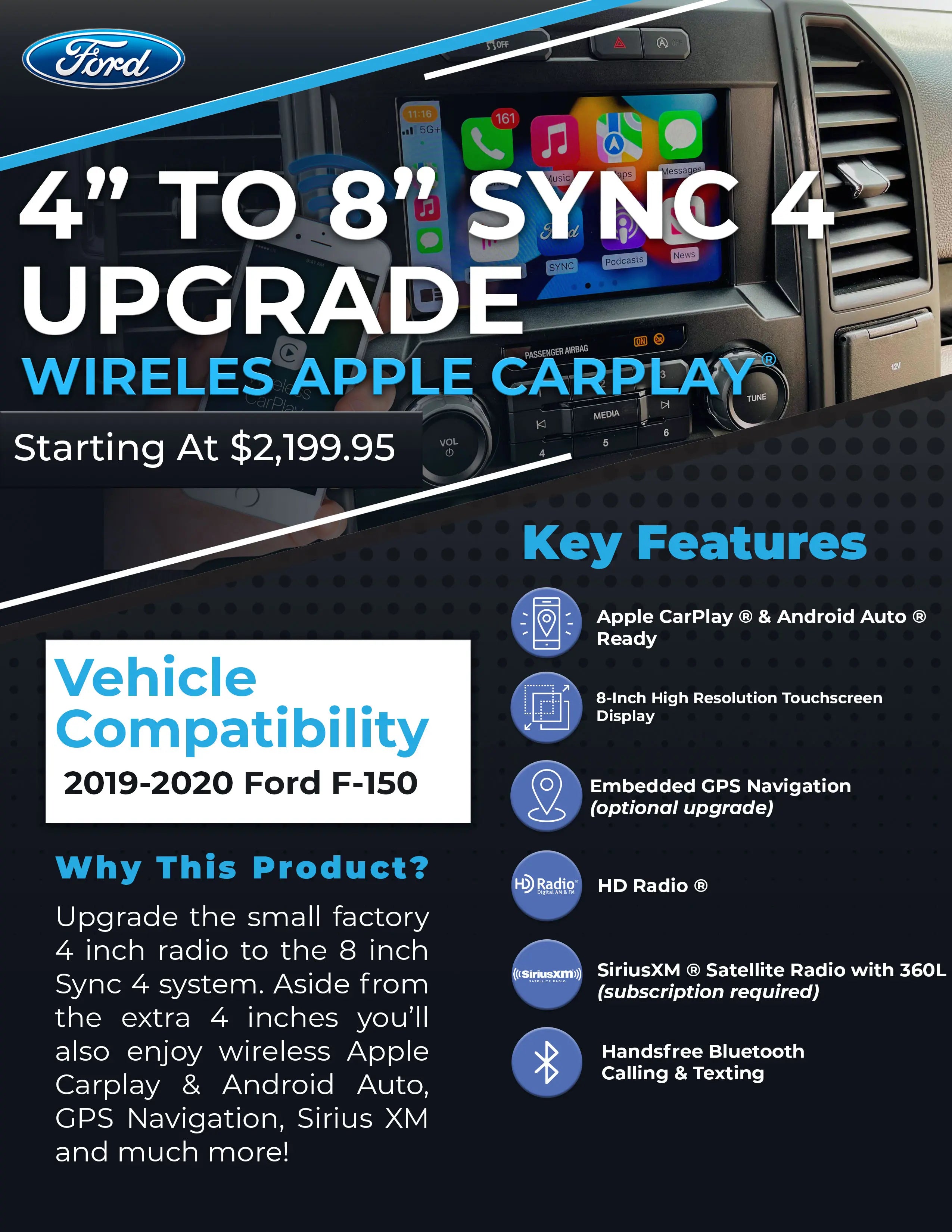 F150 Sync 4 upgrade 4t8