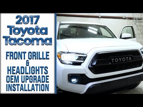 Toyota tacoma headlight upgrade