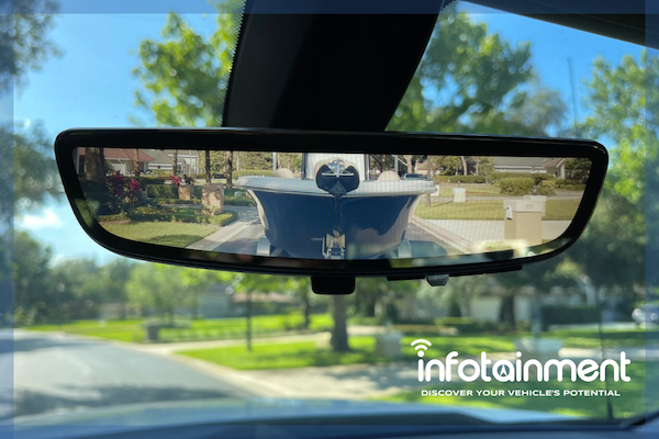 digital rear view mirror
