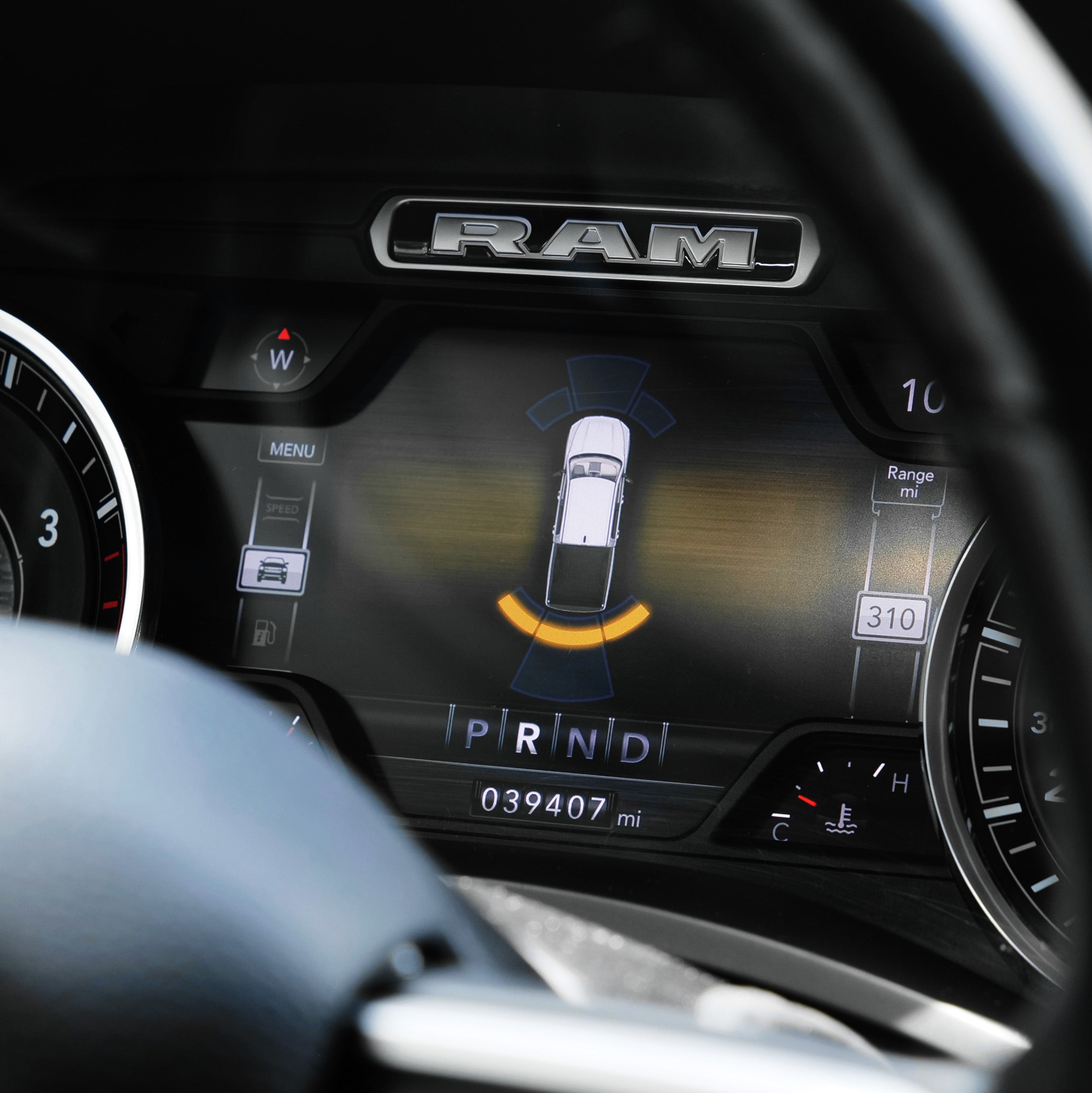 Ram Factory OEM ParkSense Front Park Assist infotainment oem upgrades