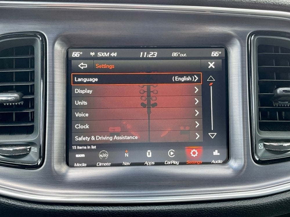 2015-2023 Dodge Challenger Uconnect 4™ UAQ 4C NAV 8.4" Display with Apple CarPlay™ I Android Auto™