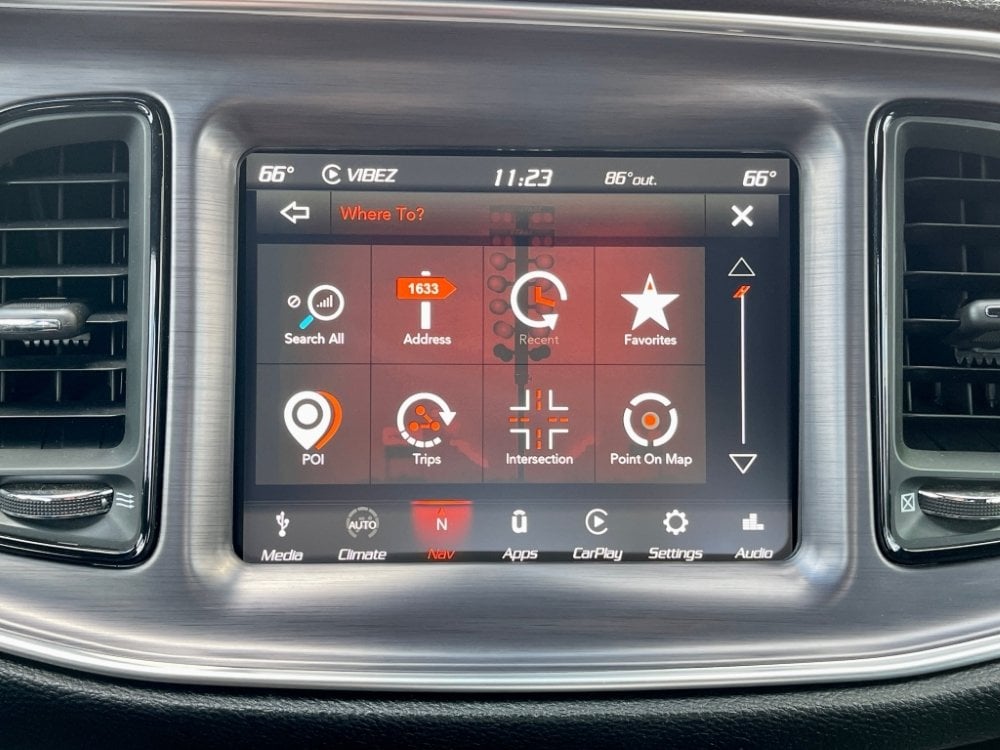 2015-2023 Dodge Challenger Uconnect 4™ UAQ 4C NAV 8.4" Display with Apple CarPlay™ I Android Auto™