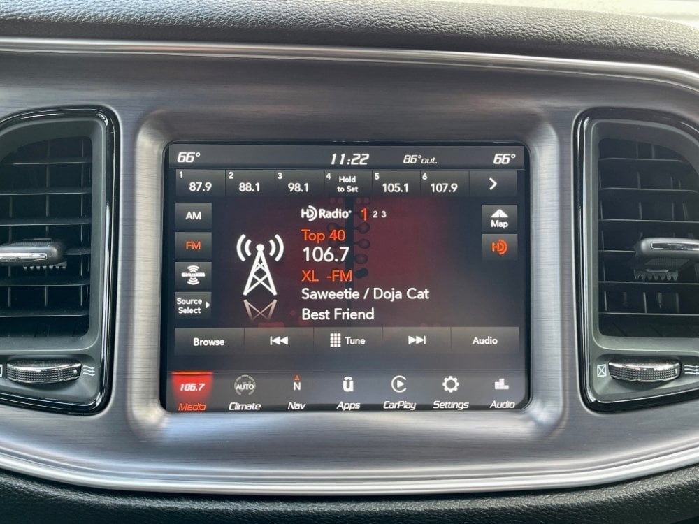 2015-2023 Dodge Challenger Uconnect 4™ UAQ 4C NAV 8.4" Display with Apple CarPlay™ I Android Auto™