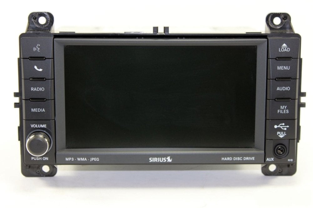 Mopar RHB 430N Garmin Navigation MyGIG Touchscreen Radio - High Sp Top Mt Blue LED