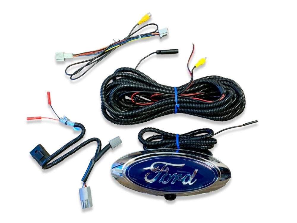 Ford Sync 1 Truck Tailgate Logo Backup Camera Kit