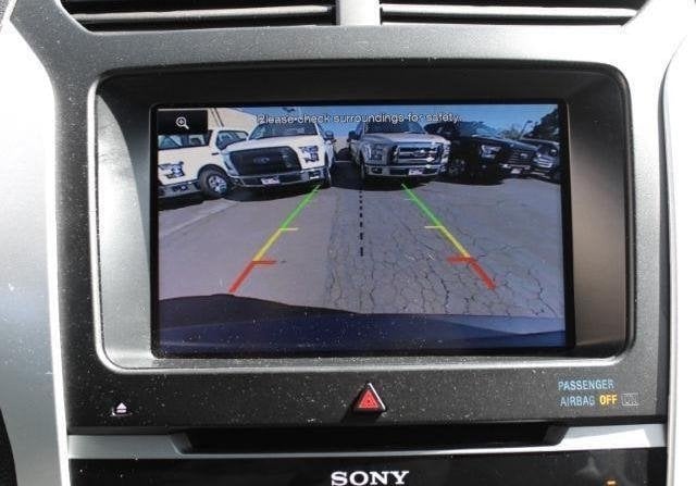 DIY Ford Rear View Backup Camera Kit for 3rd &amp; 2nd Gen Ford Vehicles - backup camera gridlines guide lines