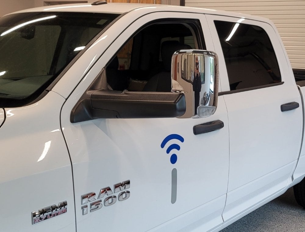 2013-2018 Ram Truck Power Folding Mirrors Package