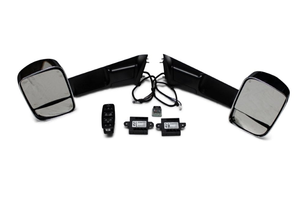 2013-2018 Ram Truck Power Folding Mirrors Package
