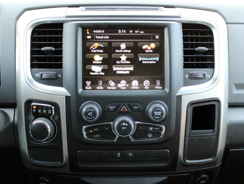 2014-2017 Factory Ram 1500 7SP GPS Navigation 8.4AN RA4 Radio Upgrade