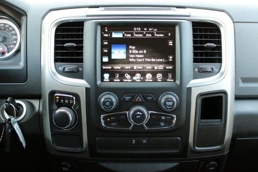 OEM Ram RA4 in dash