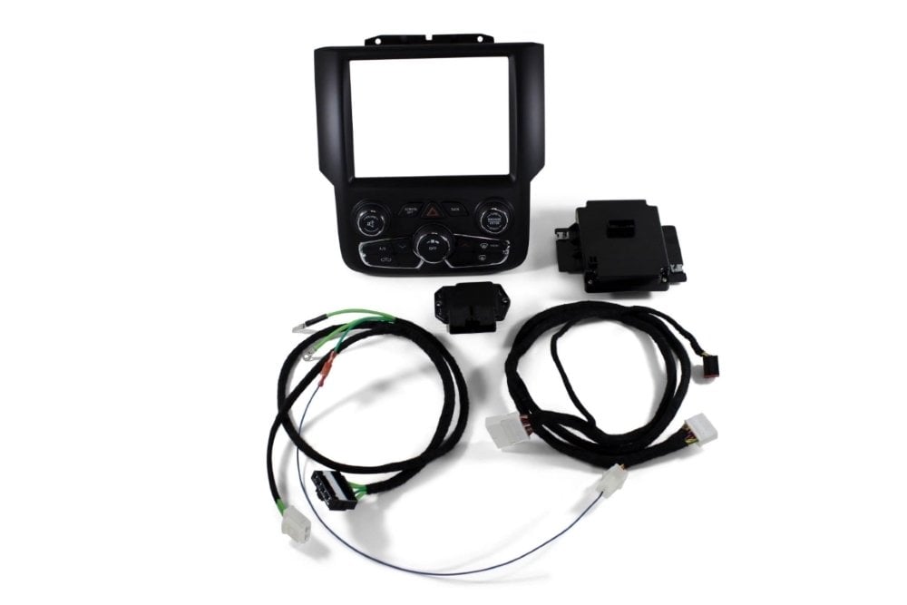 Factory OEM Ram Truck 8.4 Radio Bezel Kit 4 Speed