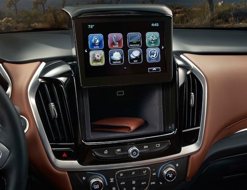 2018-2019 Chevrolet Traverse navigation upgrade