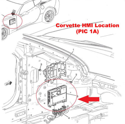 2014-2015 Chevrolet Corvette MyLink® Apple CarPlay and Android Auto Upgrade