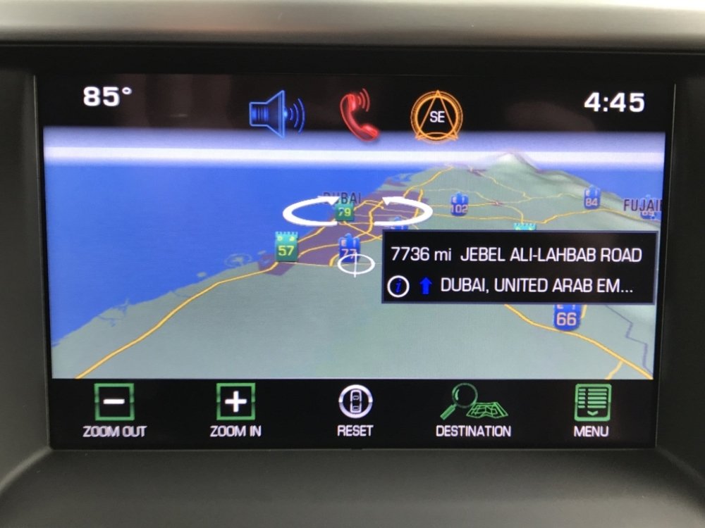 GM Middle East MAM IO6 GPS Navigation Radio Upgrade
