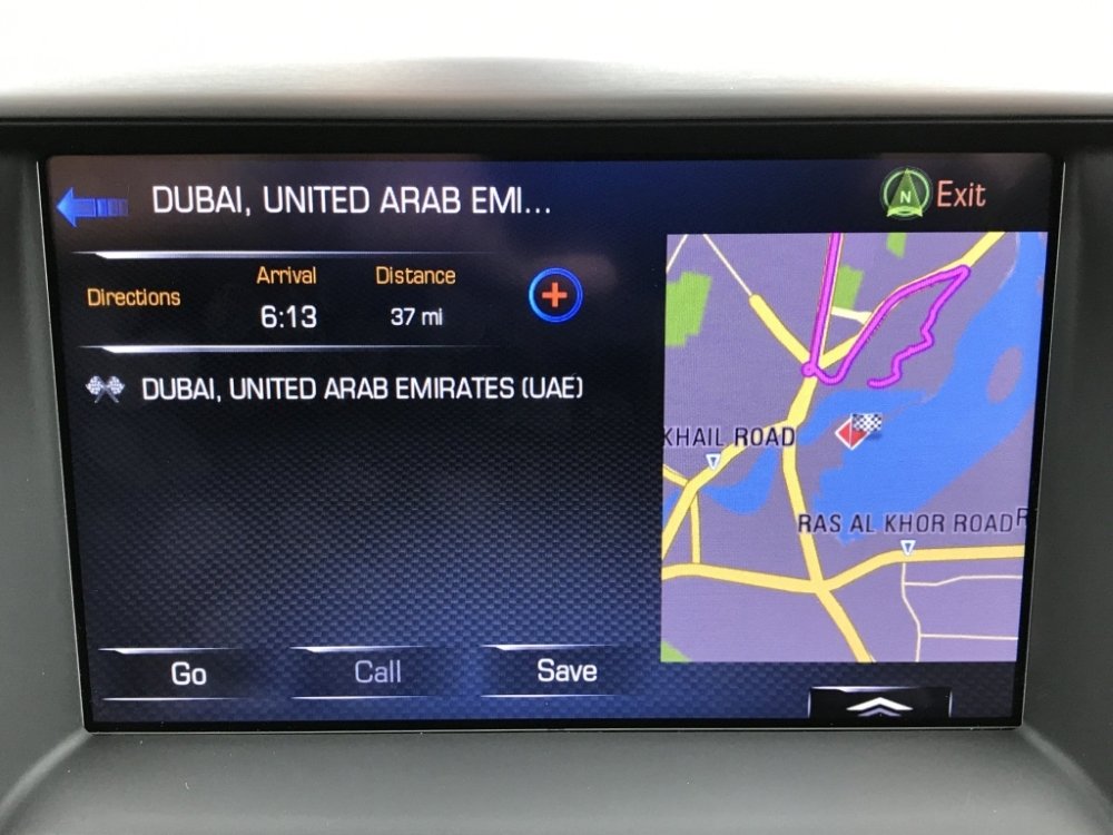 GM Middle East MAM IO6 GPS Navigation Radio Upgrade