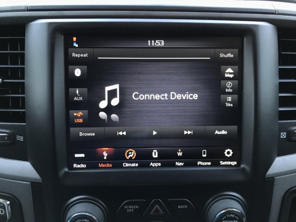 OEM UAQ media screen