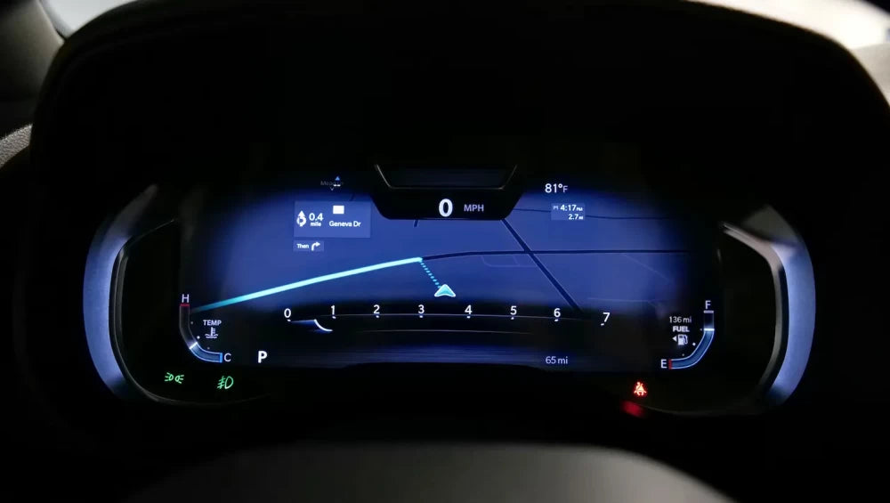 12-inch ram 1500 digital cluster turn-by-turn OEM navigation GPS