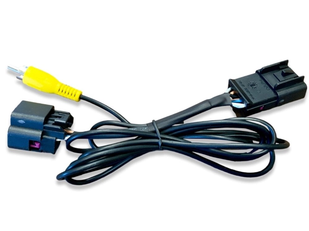 GM Truck &amp; SUV Rear View Mirror Backup Camera Image Reroute Kit - Pickup Truck without Power Rear Slinding Window
