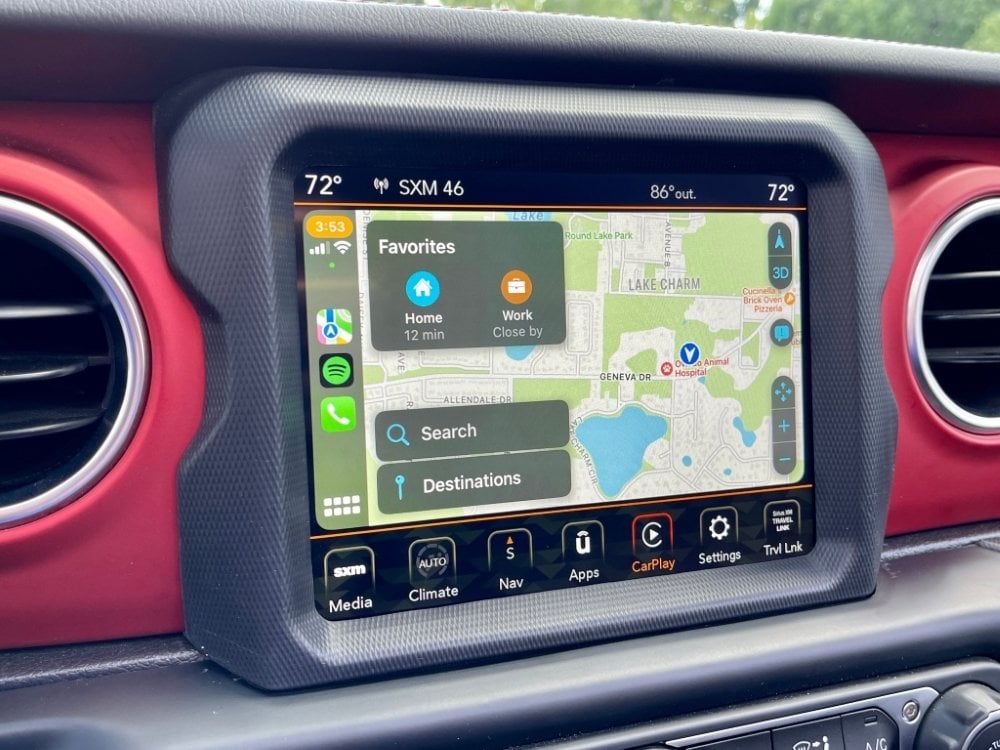 2020-2023 Jeep Gladiator JT Uconnect 4™ UAQ 4C NAV 8.4" Display with Apple CarPlay™ I Android Auto™