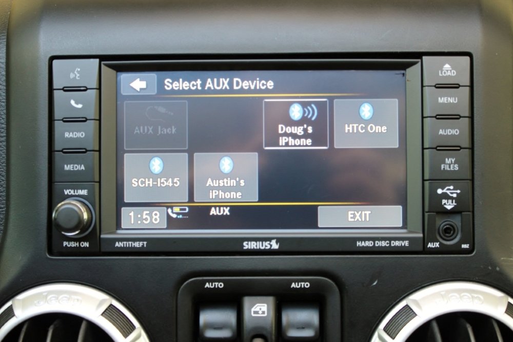 Mopar RBZ 430 MyGIG Touchscreen Radio - High Sp Blue LED