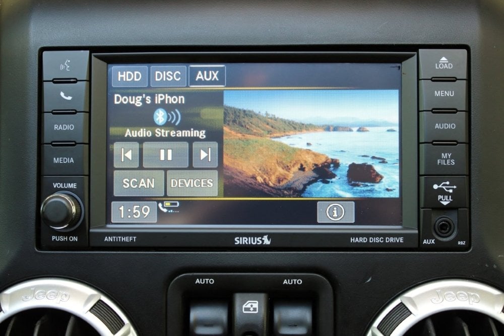Mopar RBZ 430 MyGIG Touchscreen Radio - High