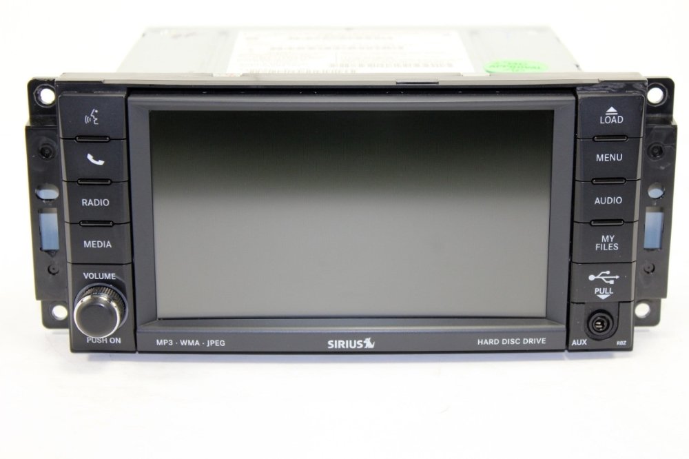Mopar RBZ 430 MyGIG Touchscreen Radio - High Sp Blue LED