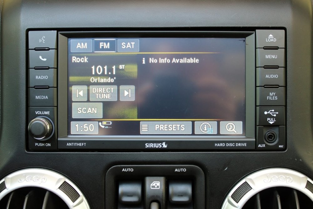 Mopar RBZ 430 MyGIG Touchscreen Radio - High Sp Blue LED
