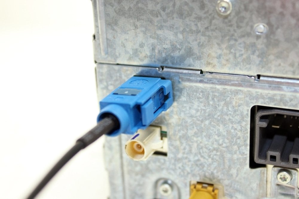 Universal GPS Navigation Magnetic Antenna - Blue FAKRA