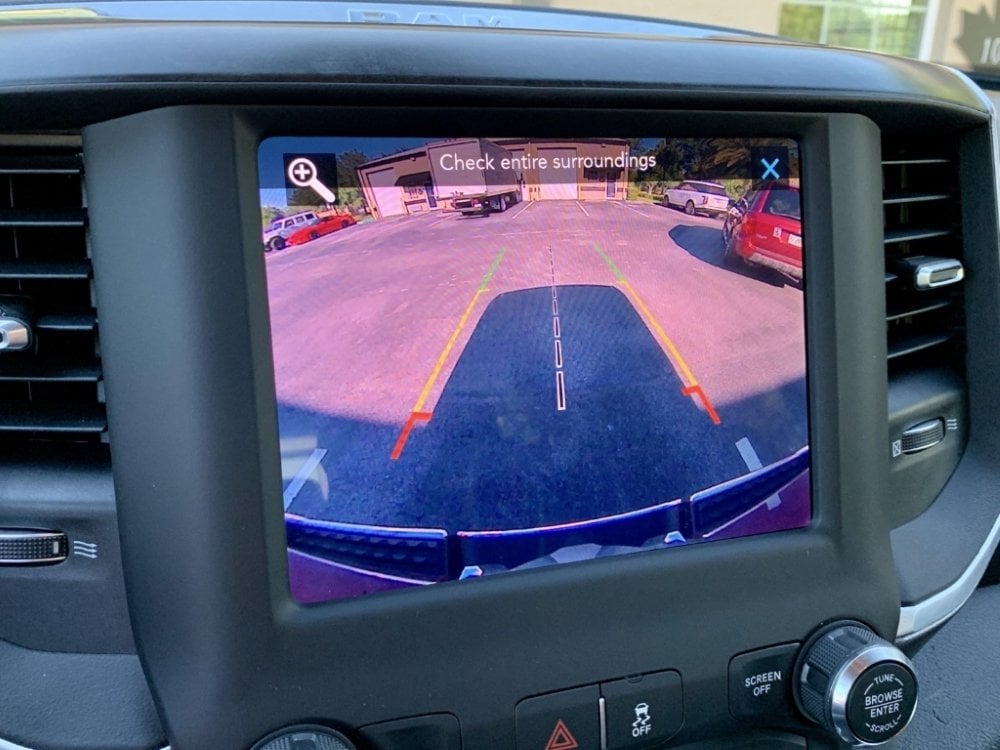 OEM Ram UAM backup camera guidelines