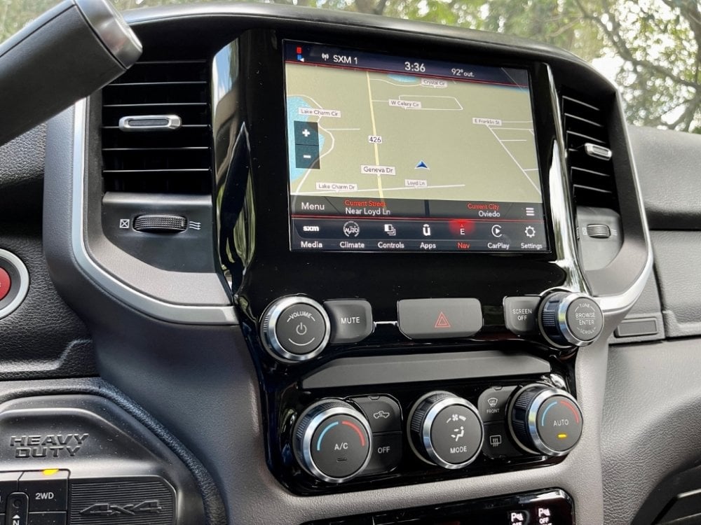 2019-2021 RAM 1500 UAV Radio Uconnect 4C NAV with 8.4-Inch Display including Apple CarPlay / Android Auto Upgrade