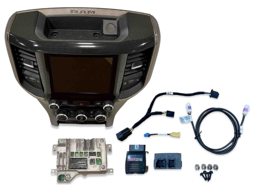 2019-2021 Ram 1500 Uconnect 4™ UAV 4C NAV 8.4" Display with Apple CarPlay™ I Android Auto™