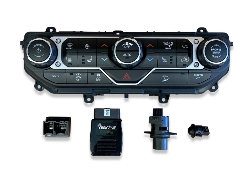 Jeep Wrangler JL And Gladiator JT HVAC Climate Control heated seats steering wheel