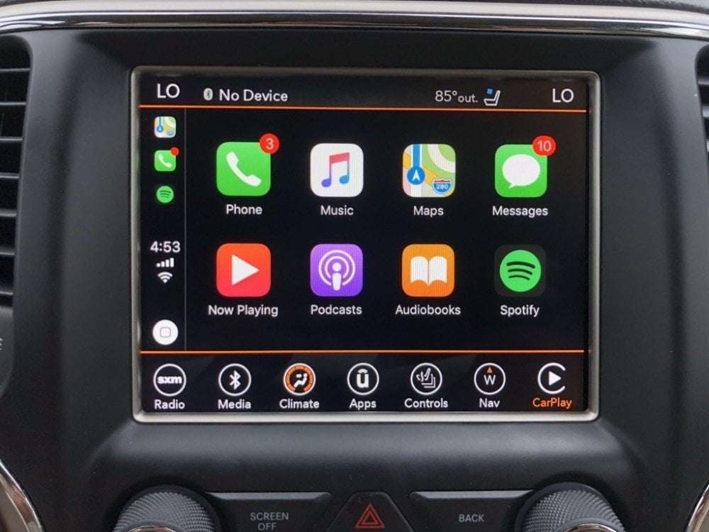 Uconnect UGQ EU European GPS Navigation Radio with Apple CarPlay and Android Auto