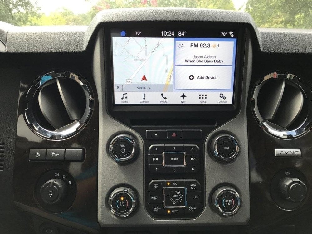 2013-2016 Ford F-250 F-350 SuperDuty MyFord Touch Sync 2™ to Sync 3™ Retrofit with Apple CarPlay™ I Android Auto™