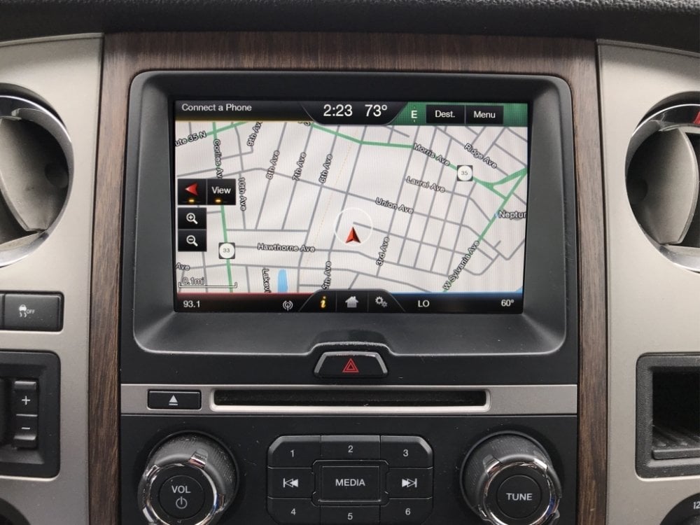 2015 Ford Expedition 4″ to 8″ MyFord Touch Sync 2 GPS Navigation Upgrade