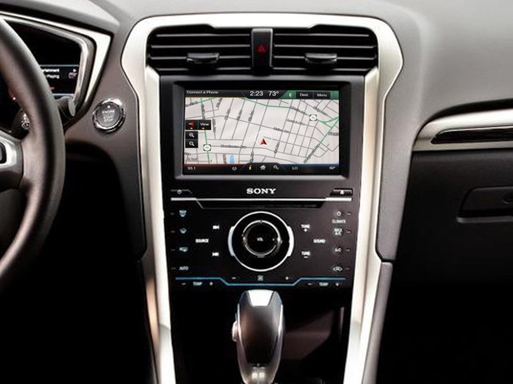 2013-2016 Ford Fusion MyFord Touch Sync 2 GPS Navigation Upgrade