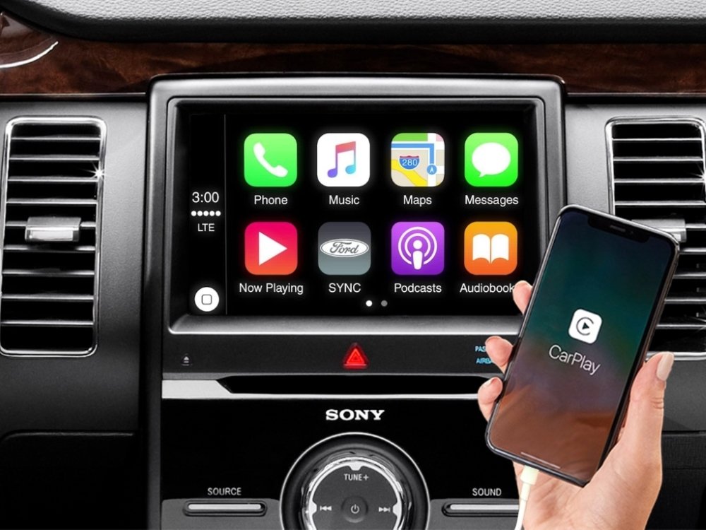 2013-2015 Ford Flex MyFord Touch Sync 2 to Sync 3 with Apple CarPlay and Android Auto Upgrade
