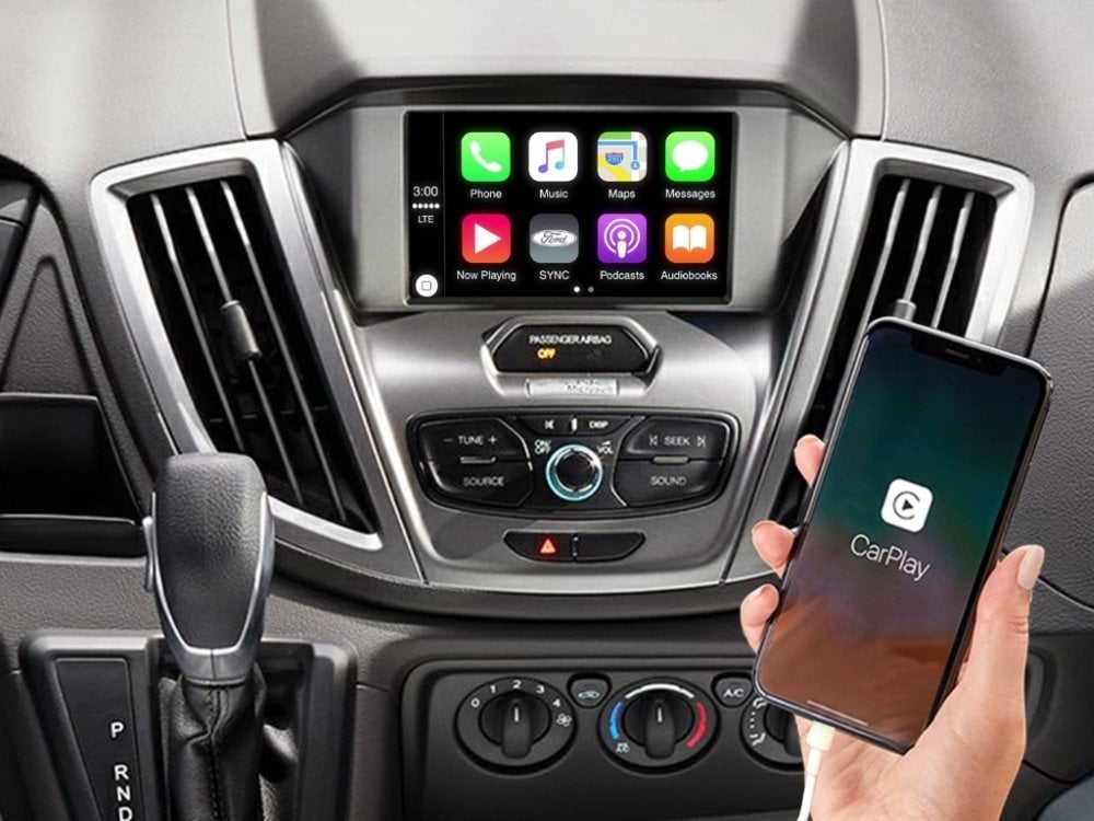 2014-2016 Ford Transit Connect MyFord Touch Sync 2 to Sync 3 with Apple CarPlay and Android Auto