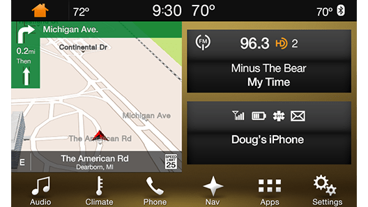 2016-2022 Lincoln Sync 3 GPS Navigation Upgrade