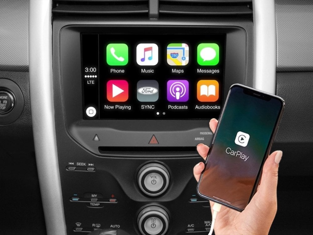 Ford Edge 4" to 8" Sync 3 Touchscreen Upgrade replacement