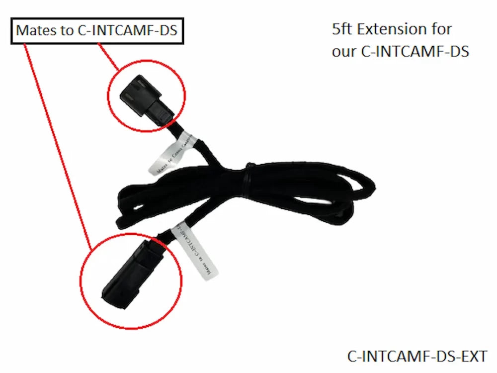 2013+ Classic Body Ram Truck Factory Camera Upgrade Loom - Extension 5FT