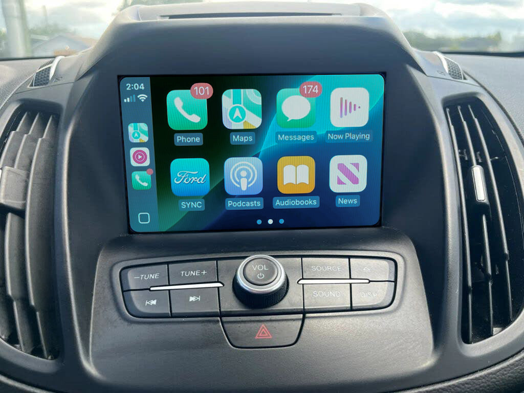 '13-'19 Ford Escape 4 to 8 Sync 3 Upgrade with Apple CarPlay and Android Auto