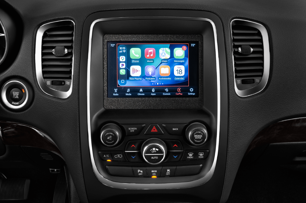 2014-2017 Dodge Durango WD UConnect 4™ UAG 7" Display with Wired Apple CarPlay™ I Android Auto™
