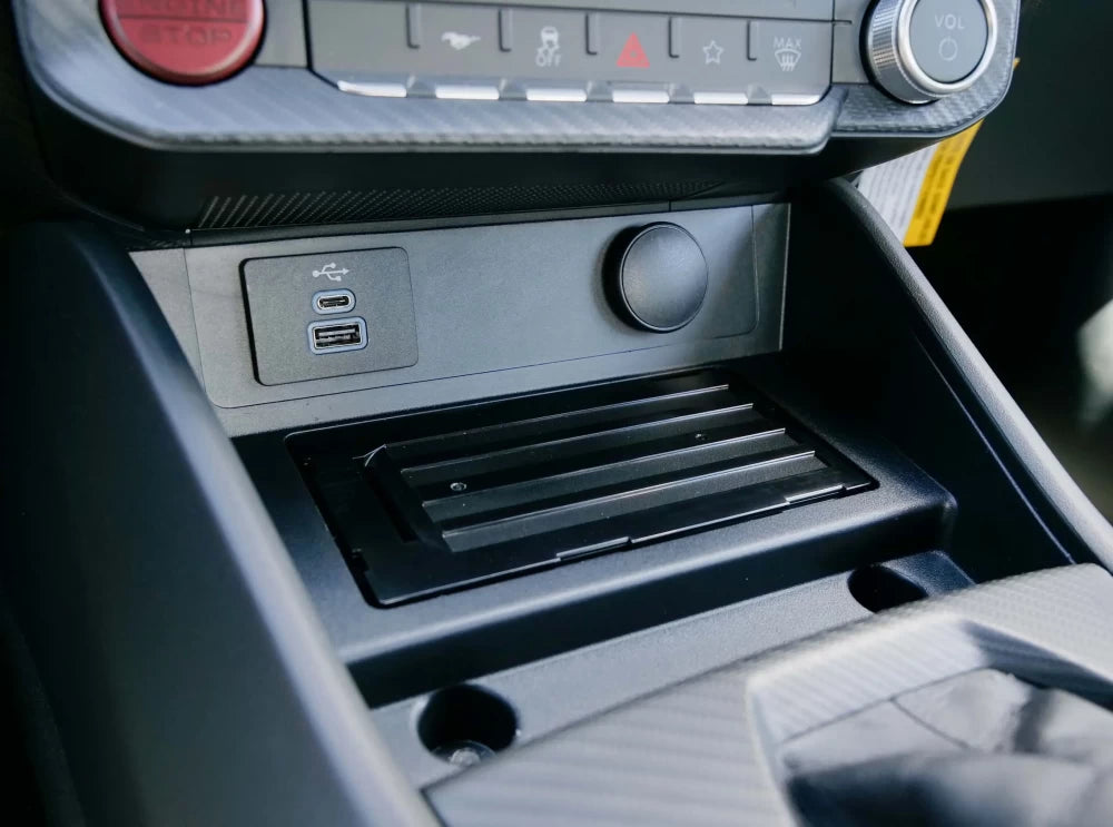 mustang wireless charging