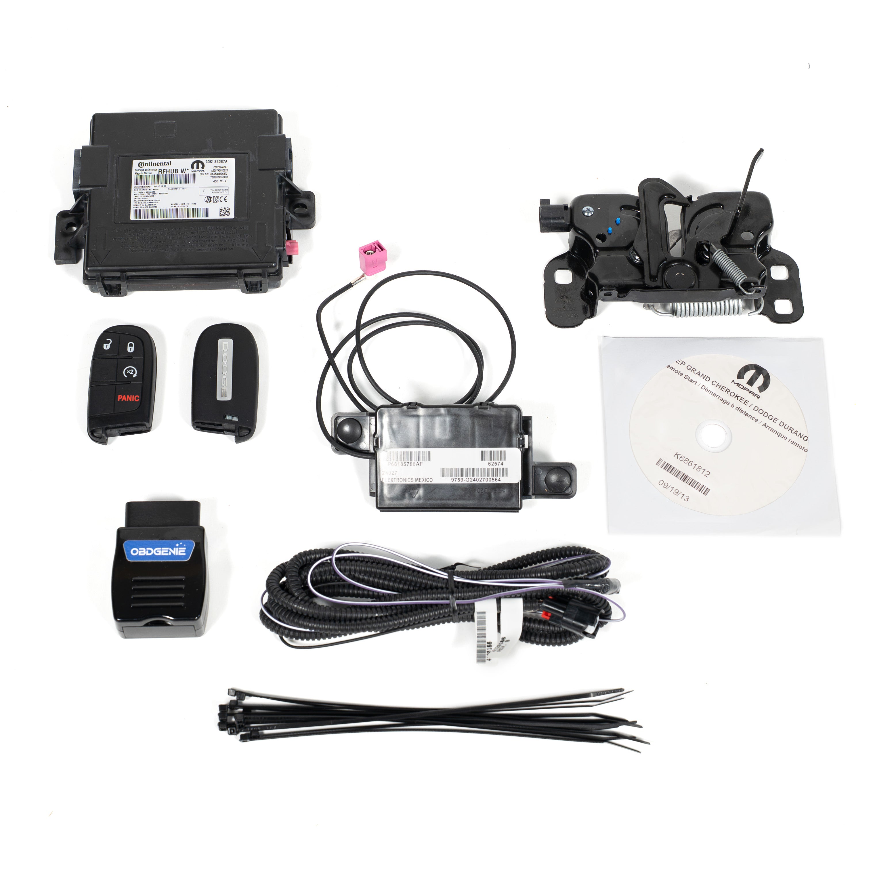 2014+ Dodge Durango Mopar Remote Start Upgrade